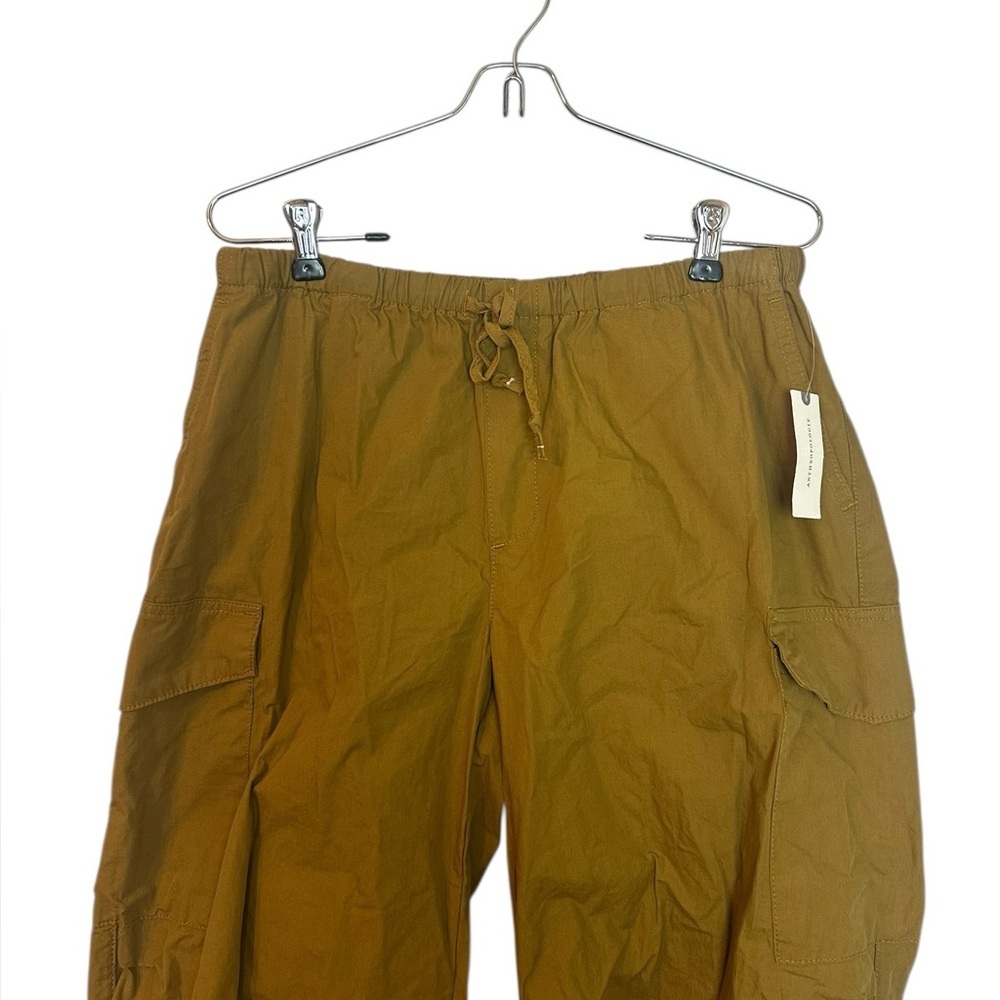 NWT Anthropologie Pilcro Pull-On Parachute Pants Bronze S - Picture 3 of 11